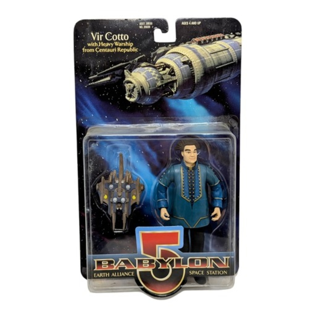 1997 Premiere Babylon 5 Vir Cotto w/ Heavy Warship Action Figure